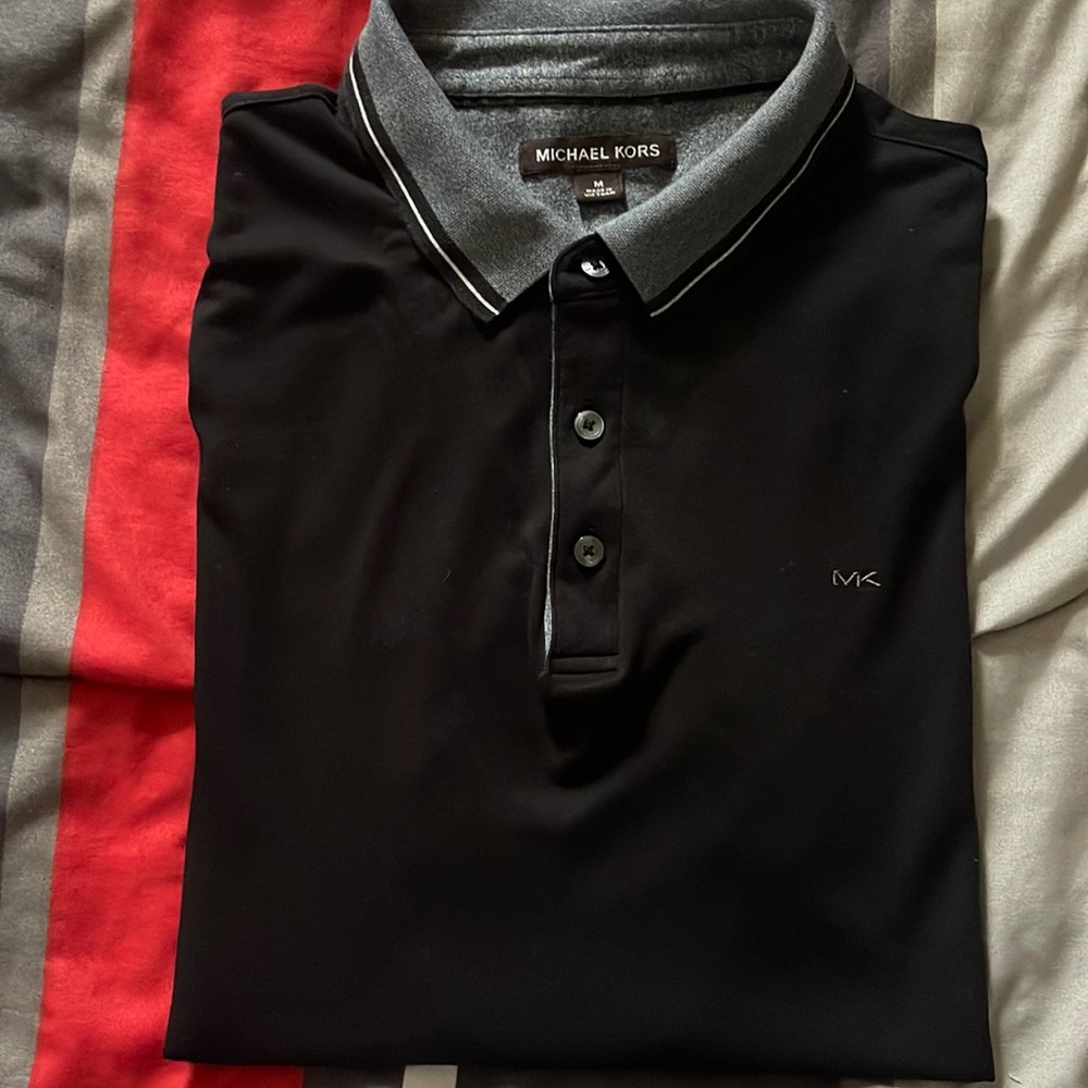 Micheal Kors, polo dress shirt, SIZE M